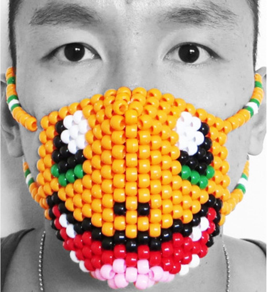 Kandi Charmander Mask