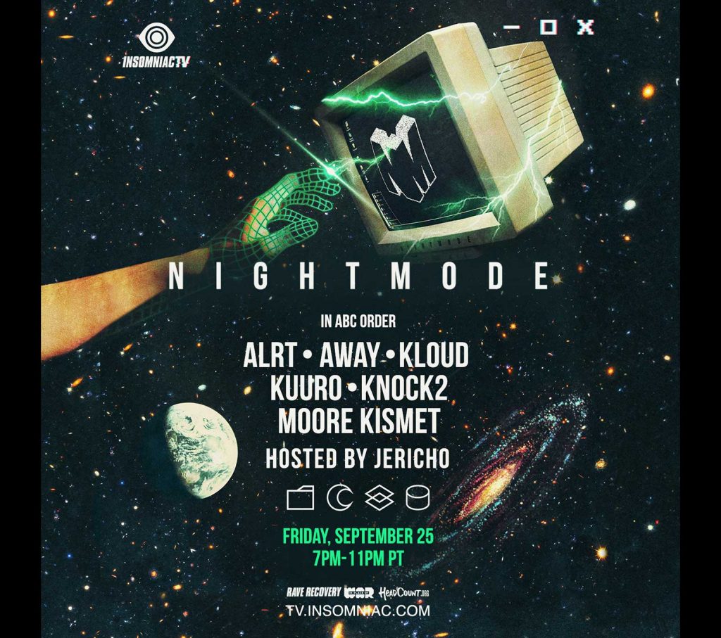 Nightmode Live Stream Flyer