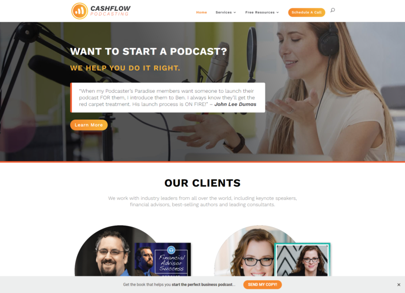 Cashflow Podcasting