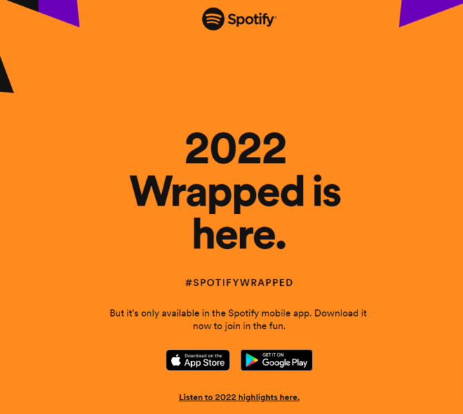 Spotify Wrapped