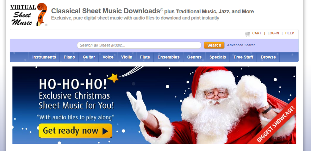 Virtual Sheet Music