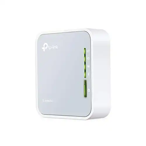 TP-Link AC750 Wireless Portable Nano Travel Router(TL-WR902AC) - Support Multiple Modes,Hotspot/Bridge/Range Extender/Access Point/Client Modes, Dual Band WiFi, 1 USB 2.0 Port