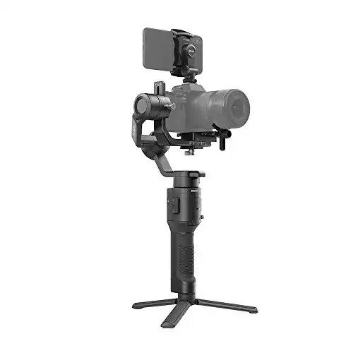 DJI Ronin-SC - Camera Stabilizer, 3-Axis Handheld Gimbal for DSLR and Mirrorless Cameras, Up to 4.4lbs Payload, Sony, Panasonic Lumix, Nikon, Canon, Lightweight Design, Cinematic Filming, Black