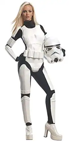 Rubie's Star Wars Female Stormtrooper, White/Black, X-Small Costume