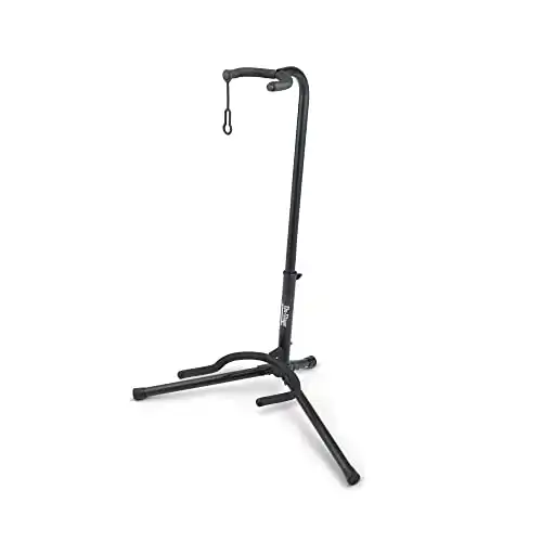 On-Stage XCG4 Black Tripod Guitar Stand, Single