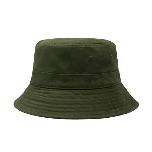 CHOK.LIDS Everyday Cotton Style Bucket Hat Unisex Trendy Lightweight Outdoor Hot Fun Summer Beach Vacation Getaway Headwear