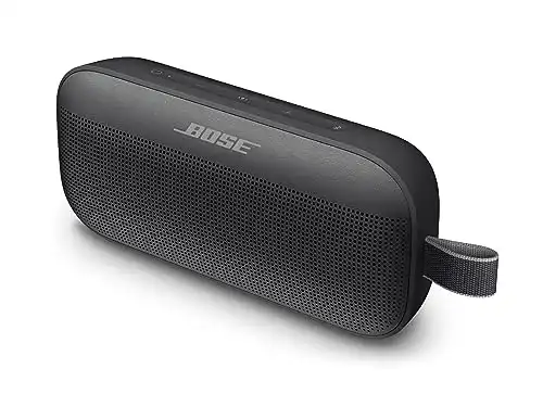 Bose SoundLink Flex Bluetooth Portable Speaker, Wireless Waterproof Speaker for Outdoor Travel - Black