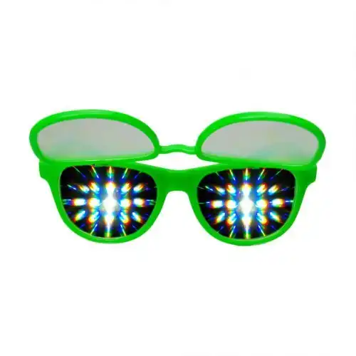 EmazingLights Flip Up Diffraction Prism Fireworks Rave Glasses