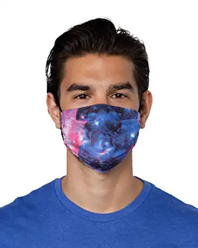 INTO THE AM Galaxy Cloth Face Mask - Reusable & Breathable