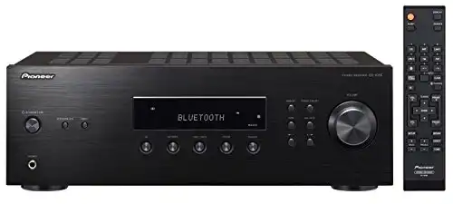 Pioneer SX-10AE Home Audio Stereo Receiver with Bluetooth Wireless Technology - Black