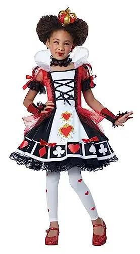 Child Deluxe Queen of Hearts Costume X-Small