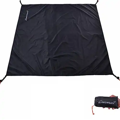 Clostnature Tent Footprint - Waterproof Camping Tarp, Heavy Duty Tent Floor Saver, Ultralight Ground Sheet Mat for Hiking, Backpacking, Hammock, Beach - Storage Bag Included