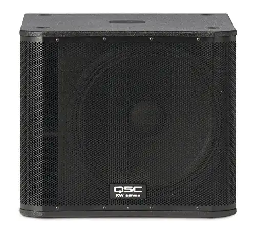 QSC KW181 18" 1000 Watt Active PA Subwoofer Loudspeaker