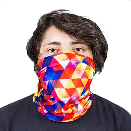 GloFX Face Mask - Bandana Wrap Multifunctional Fishing Yoga Motorcycles Workout