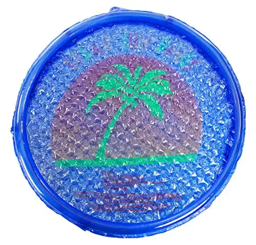 Solar Sun Rings Palm Tree Pattern 10 Pack SSR-SB-02