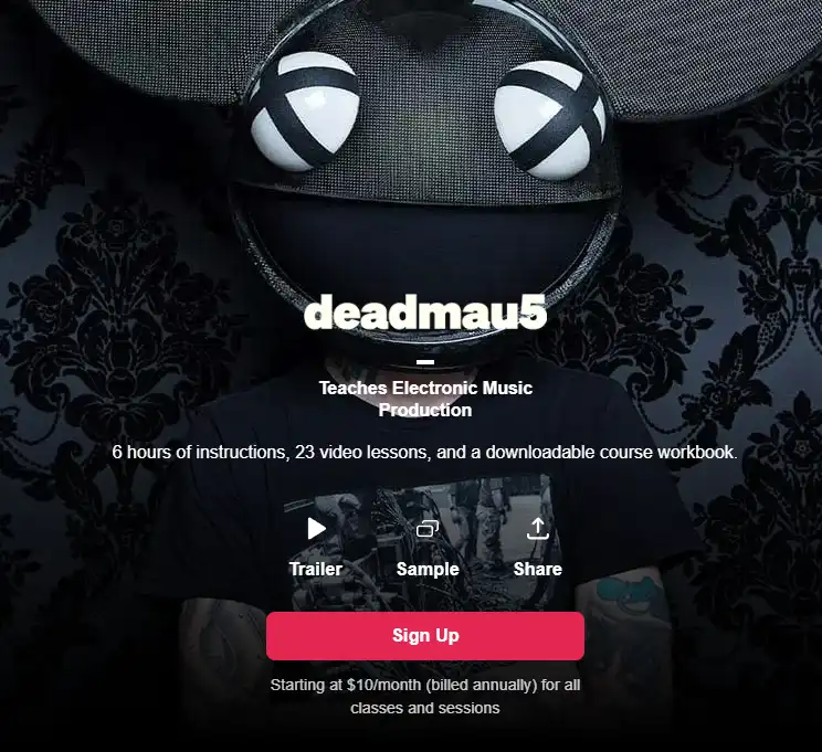 Deadmau5 Teaches Electronic Music Production